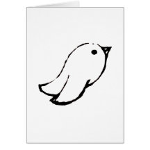 Emo Bird Card