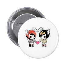 emo bunnies buttons
