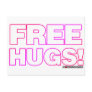 Emo Free Hugs - Rawr rock punk alternative cuddles Postcards