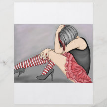 Emo Girl Full Color Flyer