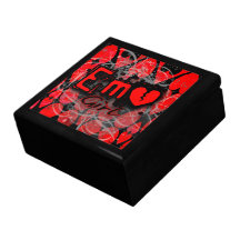 Emo Girl Jewellery Box Keepsake Box