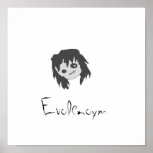 Emo Girl Poster