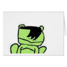 Emo Greeting Card