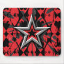 Emo Hearts & Stars Mouse Pads