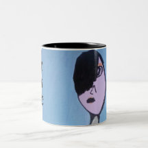 Emo Kid Mug -Customize Your Text