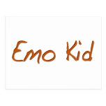 Emo Kid Post Cards