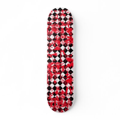 Emo Paint Splatt Skateboard by Artamatik