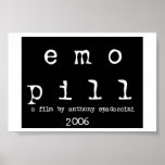 "emo pill" poster (logo)