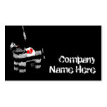 emo pinata business card template