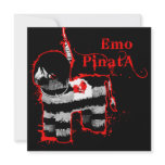 emo pinata invitation