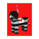emo pinata postcard
