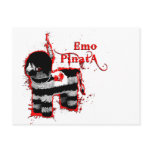 emo pinata post cards