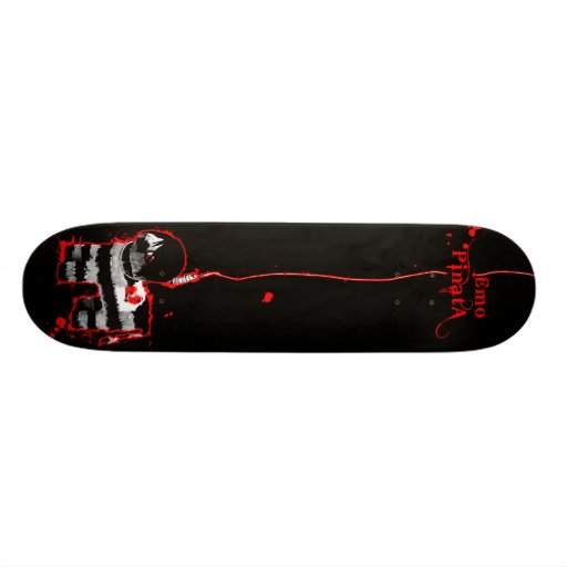 emo pinata skate board