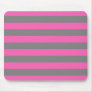Emo Pink & Grey Stripes Mouse Pads
