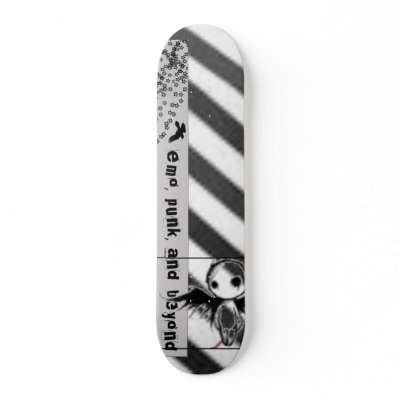 Emo Punk And Beyond Skate Decks by Foxy_Freedom