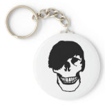 emo skull key chain