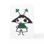 Emo St. Patty Greeting Card