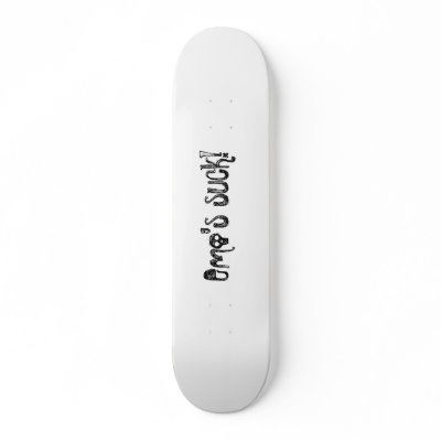 Emo's suck! custom skateboard by Tryuswithyou