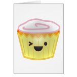 Emoticon Cupcake Card