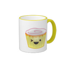 Emoticon Cupcake Mugs