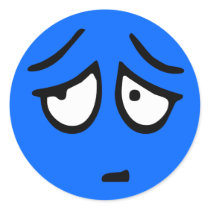 Emoticon Customizable Background Sticker