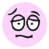 Emoticon Customizable Background Sticker