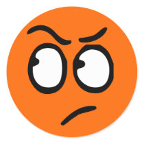 Emoticon Customizable Background Sticker
