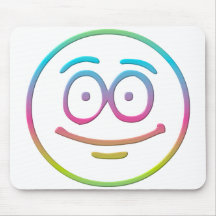 Emoticon "Me, Happy!" Mouse Pads
