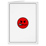 Emoticons - Angry Card