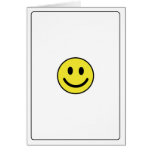 Emoticons - Happy Greeting Card