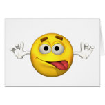 Emotion Guy - Tongue Out Card