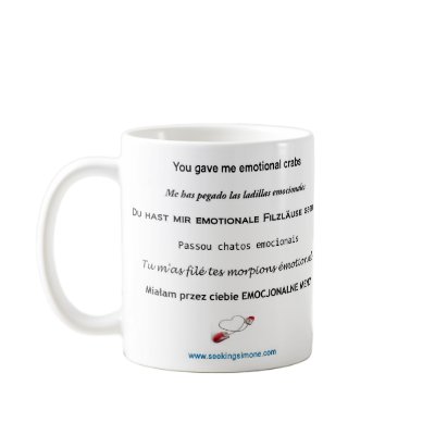 Emotional Crabs All Up In Your Business Coffee Mug by SeekingSimone