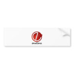 emotions A brand new fashion Bumper Stickers
