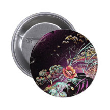 Emotions Yellow flowers Pinback Button