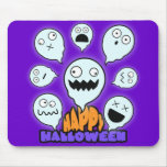 Emotive Ghost  Halloween Mouse Pad