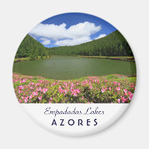 Empadadas Lakes - Azores Refrigerator Magnets