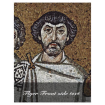 Emperor Justinian And His Court, And Bishop Maxim Flyer