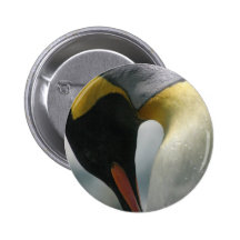Emperor Penguin Button