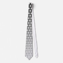 Emperor Penguin Parade Grey Gradient Tie