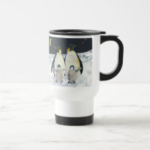Emperor Penguins Winter Mug