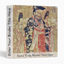 Emperor Wu Ti Of The Late Chou Dynasty By Yen Li Vinyl Binders