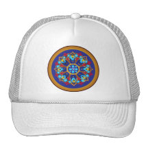 Emperor's Wheel Cap Mesh Hats