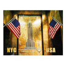 Empire State Building, New York City Post Card