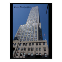 Empire State building Postcard