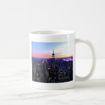 Empire State Building: Sunset Coffee Mugs