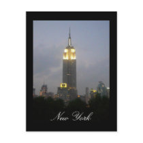 empire state post card