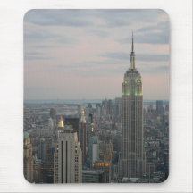 Empire State Twilight Mouse Pad