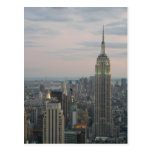 Empire State Twilight Postcard