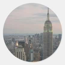 Empire State Twilight Sticker