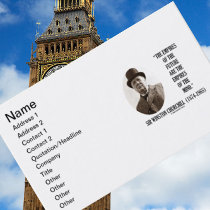 Empires Of Future Are Empires Of Mind Churchill Business Cards
